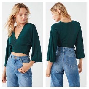 Urban outfitters wrap shirt